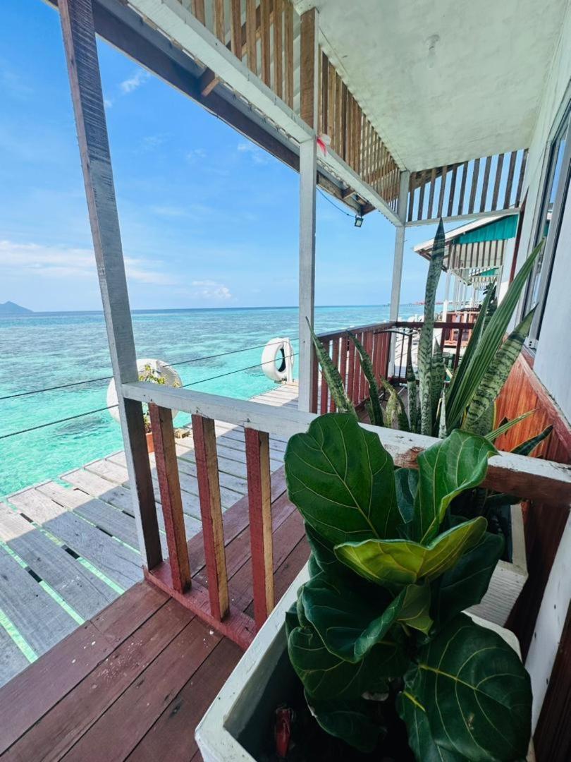 Bihing Angan Water Chalet Semporna Dış mekan fotoğraf